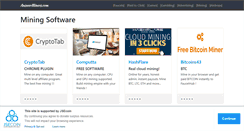 Desktop Screenshot of answerminers.com